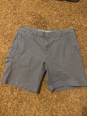 Duluth Trading Co Slate Blue Hybrid Shorts